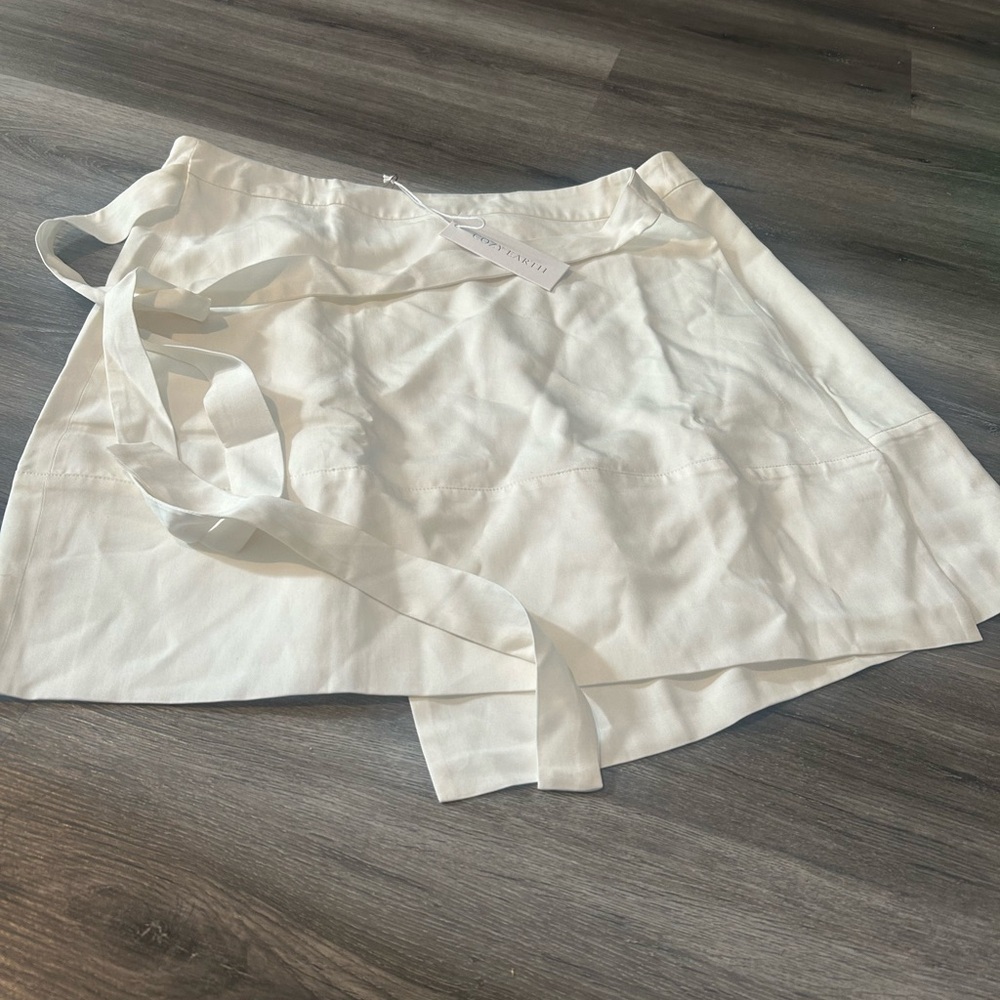 White Wrap Skirt